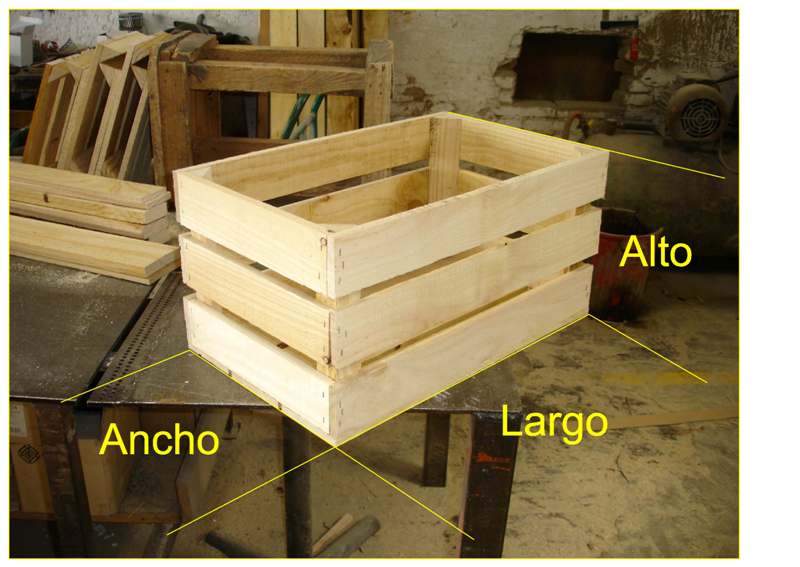 caja fruta